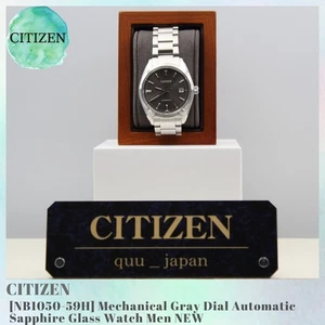 Citizen NB1050-59H Mechanical Gray Dial Automatic Sapphire Glass Watch Men NEW - Picture 1 of 10