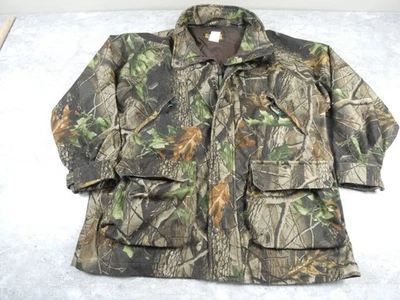 Remington Jacket Mens Medium Green Realtree Camouflage Lightweight Cargo Pockets - Image 1 of 4