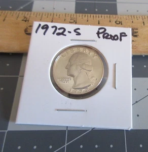 1972 S Gem Proof Washington Quarter - Bild 1 von 2