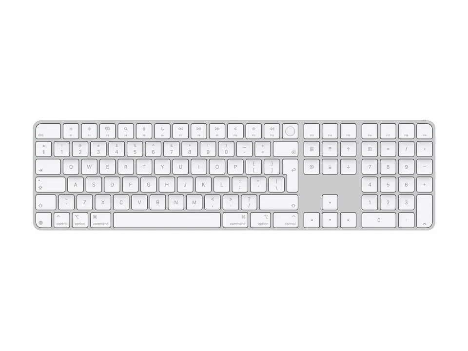 Apple Magic Keyboard with Touch Id and Numeric Tastiera QWERTY MXK73Z/A