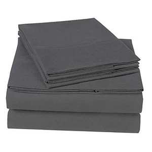 Twin Size Sheets Set 4 Piece Set Hotel Luxury Bed Sheets Extra Soft 10" Deep - Picture 1 of 6