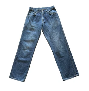 Quiksilver Men’s Jeans Sz 32 Vintage 90s Dark Wash Skate Surf EUC Hip Hop - Picture 1 of 7