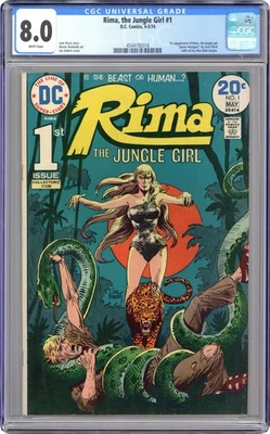 Rima the Jungle Girl #1 CGC 8.0 1974 4544192018 - Image 1 of 2