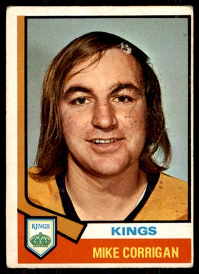 1974-75 O-Pee-Chee Mike Corrigan Los Angeles Kings #37 - Image 1 of 2