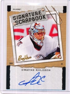 2006/07 UD BEE HIVE DWAYNE ROLOSON AUTOGRAPH - Picture 1 of 1