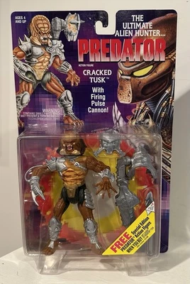 Kenner  1993 Predator Cracked Tusk Action Figure - New - Excellent Condition - Image 1 of 4