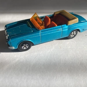 Vintage Matchbox Lesney Superfast Rolls Royce Silver Shadow Coupe Blue No 69-  - Picture 1 of 9