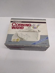 Corning Ware 1,5 Quart bedeckt Auflaufform mit Deckel Shadow Iris Neu im Karton 333 - Bild 1 von 7