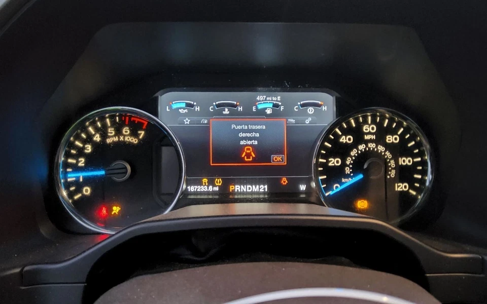 FORD F150 PICKUP 2015 SPEEDOMETER / INSTRUMENT CLUSTER MPH KING RANCH 1746304 Foto 1 de 1