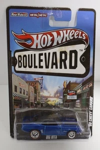 Chevy Camaro 69 Hot Wheels Boulevard Big Hits Blue Redlines - Imagen 1 de 1