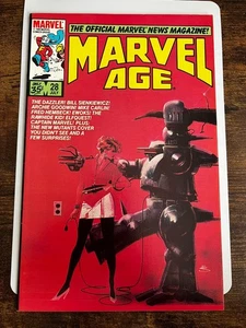 Marvel Age #28 Juli 1985 Dazzler Bill Sienkiewicz Captain Marvel New Mutants - Bild 1 von 2