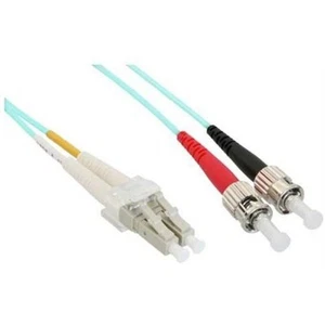 InLine LWL Duplex Kabel - LC/ST 50/125µm - OM3 - 2m # 88502O - Bild 1 von 1