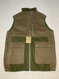 Southern Point Co. Field Series Mens Thomasville Vest Medium Brown / Green New - Picture 1 of 15