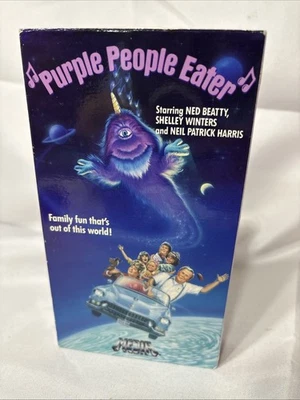 Purple People Eater Movie VHS Movie Tape HI FI STEREO Used Tested VG+ NICE Rare - Image 1 of 4