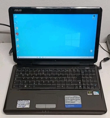 Computer Notebook Asus PRO5DIN Pentium T4300 2.1GHz 4GB ram SSD 256GB Win 10 - Immagine 1 di 4