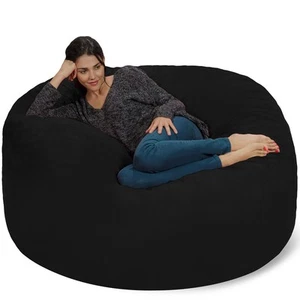 Chill Sack Bean Bag Chair - 5' Giant Memory Foam Lounge Chair With Sof - Picture 1 of 6