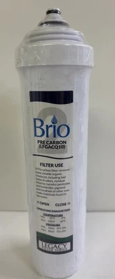 Sealed Brio Legacy Series Quick Change 10" Pre Carbon Filter RO System LFGACQ10 - Image 1 of 4