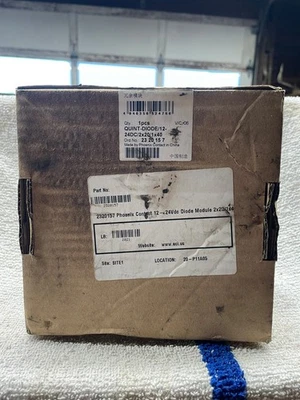 Módulo de diodo Phoenix Contact QUINT-DIODE/12-24DC/2X20/1X40 2320157 NUEVO EN CAJA Foto 1 de 4