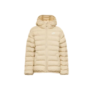 (Kids) Nike NSW Lightweight Synthetic Fill Loose Hooded Jacket Sanddrift White - Picture 1 of 1