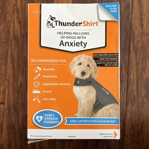 ThunderShirt Classic Dog Anxiety Jacket | Vet Recommended Calming Solution Sz M - Picture 1 of 8
