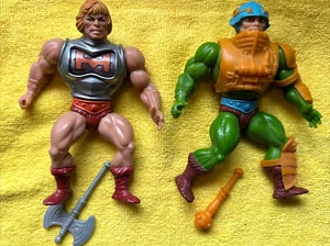 80’s MOTU He-Man armadura de batalla y hombre de armas - Imagen 1 de 7