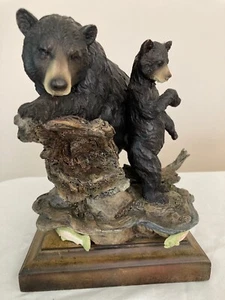 Bear Family Sculpture "Over The Rainbow" - Picture 1 of 5