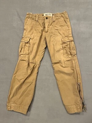 Pantalones militares de carga paracaidista Abercrombie & Fitch de colección Y2K tostados para hombre talla M Foto 1 de 4