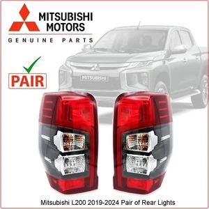 Luce posteriore LED luce posteriore coppia lampade freno posteriore per Mitsubishi L200 2019-23 destra sinistra - Foto 1 di 13
