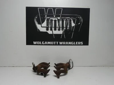 2000-2006 Jeep Wrangler TJ Pair EXHAUST MANIFOLD 6 CYL + O2 Oxygen Sensor Plug - Image 1 of 4