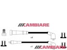 HT Leads Ignition Cables Set fits NISSAN SUNNY B11, N13 1.3 82 to 91 Cambiare