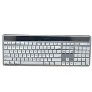 Logitech K750 2.4GHz Wireless Solar Powered Slim Keyboard White KEYBOARD ONLY