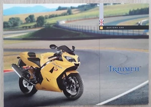 Triumph Daytona 600 Brochure / Leaflet 2002 - Picture 1 of 2