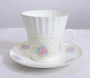 Taza y platillo de espresso Lomonosov URSS floral Demitasse 515 - Imagen 1 de 6