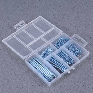 240 PCS Galvanized Nail Woodworking Round Head Iron Nails Coffin Nails - Picture 1 of 12