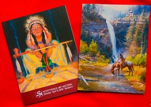 SCOTTSDALE ART AUCTION CATALOGS ~SESSIONS #1 & #2 ~ APRIL 11, 2025 - Picture 1 of 13