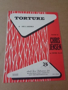 Chris Jensen - Torture sheet music - Picture 1 of 1