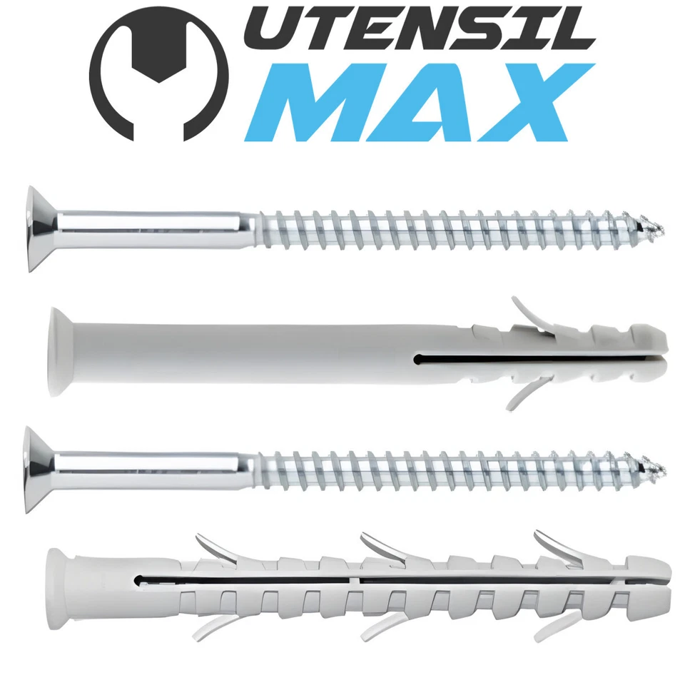 TASSELLI IN NYLON SERIE LUNGA Ø 6-8-10 CON VITI "TPS" TESTA SVASATA - Immagine 1 di 1