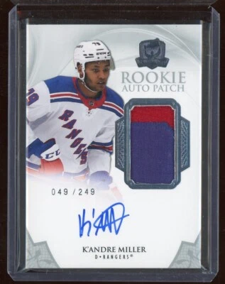 2020-21 The Cup Rookie #182 K'Andre Miller Patch Autograph RC 49/249 - Image 1 of 2