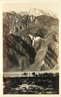 Frashers RPPC Postcard 'The Angel' Mt. San Jacinto CA DPO 1 posted Edom CA 1931