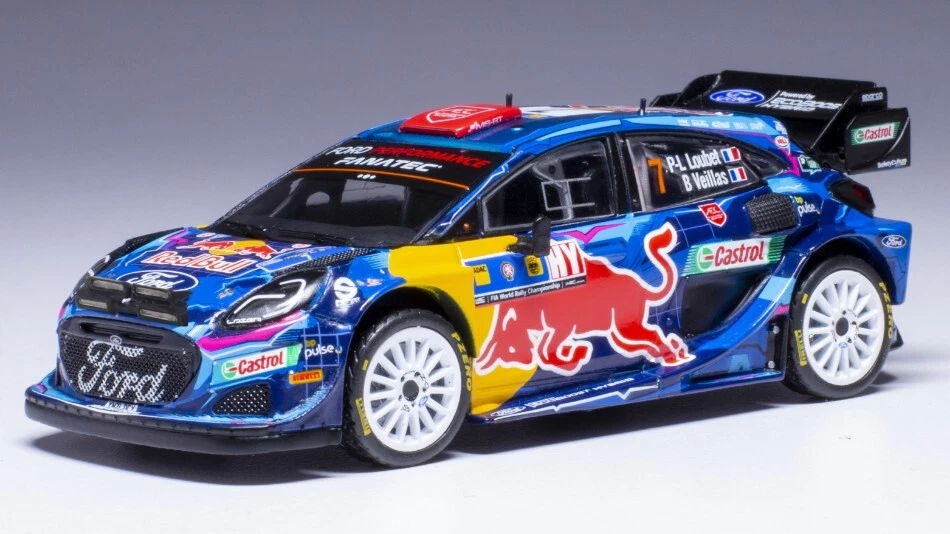Ford Puma Wrc #1 Central European Rally 2023 Loubet / Veillas 1:43 Model - Immagine 1 di 1