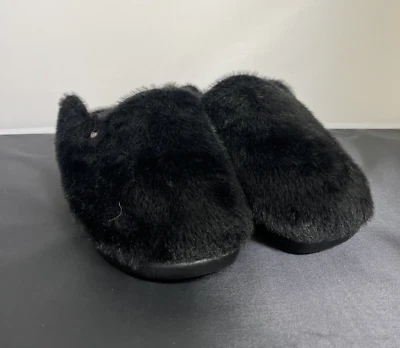 Alegria Leisurelee 2 Women's Faux Fur Slippers Size 41 (10.5/11) Black NWOT FS - Image 1 of 4