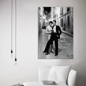 Rue Aubriot Paris 1975 Helmut Newton Poster Canvas Print Wall Decor Modern 36x24 - Picture 1 of 4