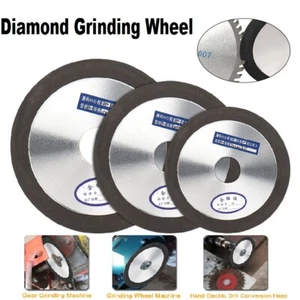 4" 5" 6" Diamond Grinding Wheel Carbide Cutter Grinder Sharpener Milling Tool - Picture 1 of 7