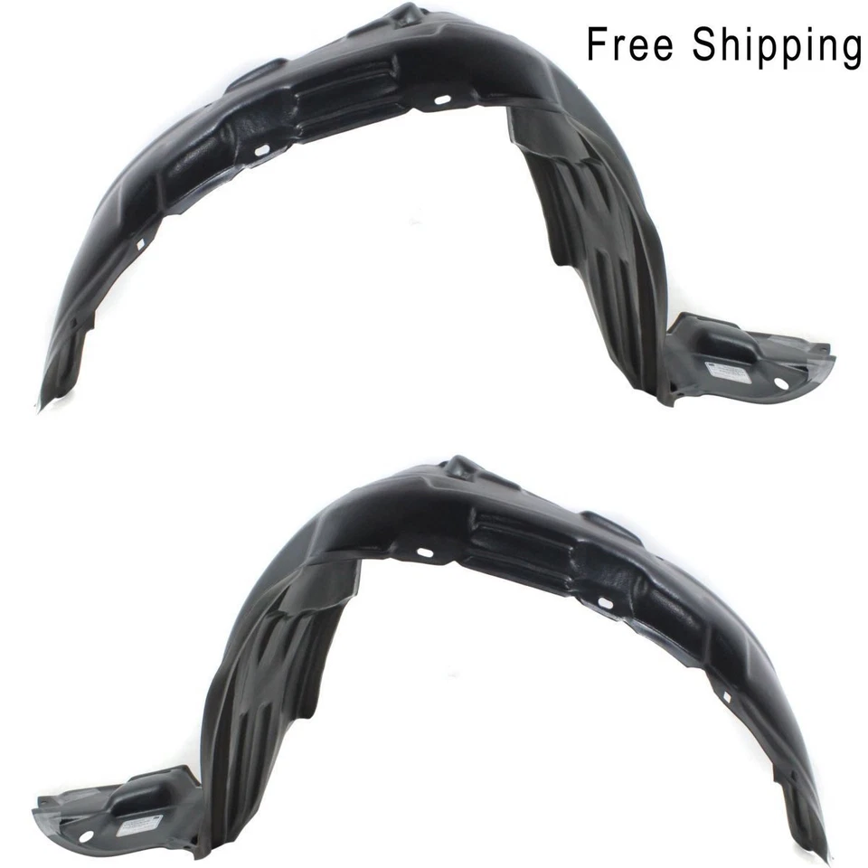 Inner Fender Splash Shield Front Set Of 2 LH & RH Side Fits Pontiac Vibe  - Image 1 of 1