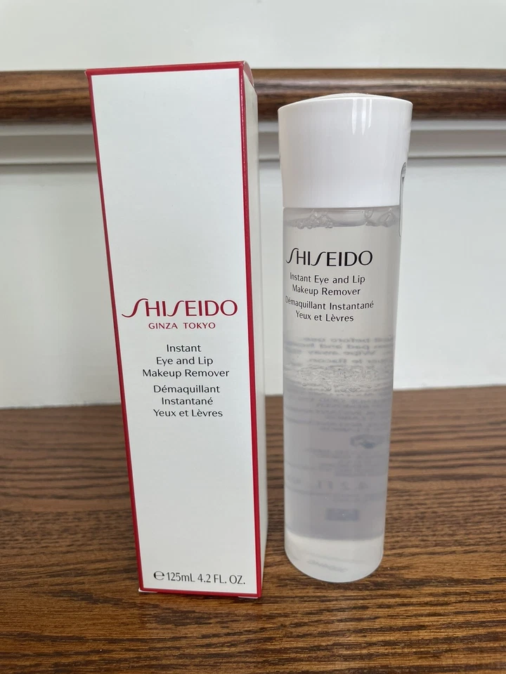 SHISEIDO ESSENTIALS INSTANT EYE AND LIP MAKEUP REMOVER 4.2 OZ (125 ML) NEW - Image 1 of 1