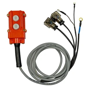 Mando a distancia HPU de 2 botones de doble acción para unidades de potencia hidráulica cable de 12 V CC 8 PIES - Imagen 1 de 3