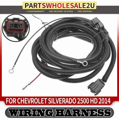 Arnés de cableado de luz antiniebla para Chevrolet Silverado 1500 07-13 2500 3500 HD 07-14 Foto 1 de 4
