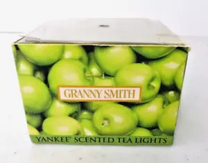 Yankee Candle Granny Smith Apple Box of Scented Tealights (12 in Box) NOS - Picture 1 of 6