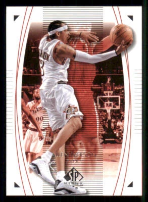 2003-04 SP Authentic #64 Allen Iverson - Image 1 of 2