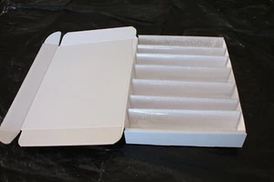 Storage Box for 7 x 00 gauge coaches. Acid Free. Blank Boxes no Art work. - Picture 1 of 4
